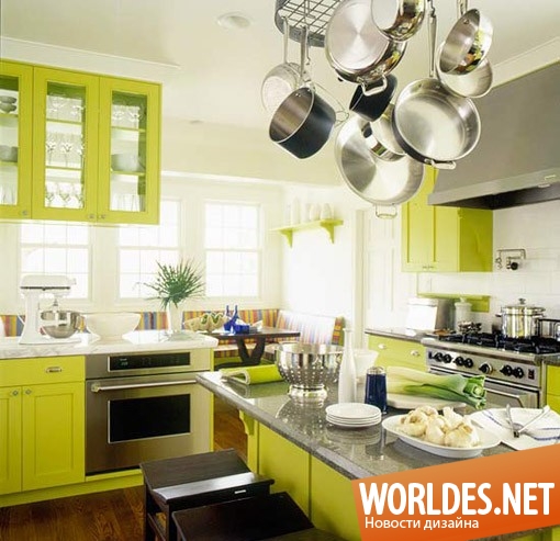дизайн кухни, дизайн кухонь, кухни, современные кухни, современная кухня, кухня, кухня в зеленых оттенках, кухни в зеленых оттенках